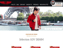 Tablet Screenshot of govdenim.com